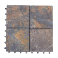 Exterior Tile Interlocking Click Clack Stone Tile Natural Stone Marble Tile DIY